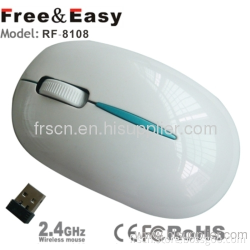 Usb Nano Receiver 2.4g Wireless Optical Mini Mouse For Mac 